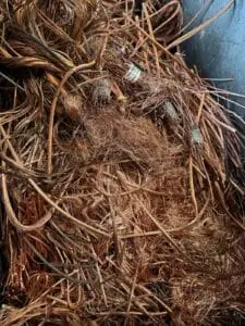 Bare bright copper wire, the highest grade of copper scrap accepted
