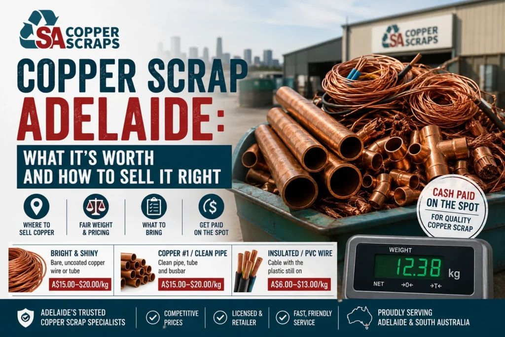 Copper Scrap Adelaide: What It’s Worth and How to Sell It Right