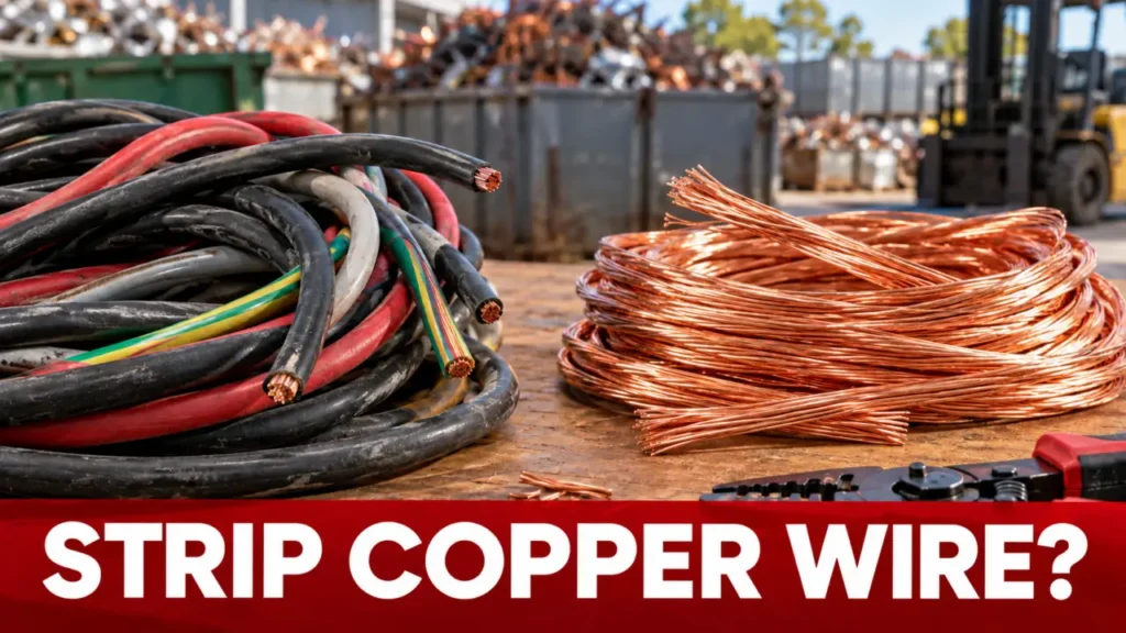 Is It Worth Stripping Copper Wire Before Selling It?